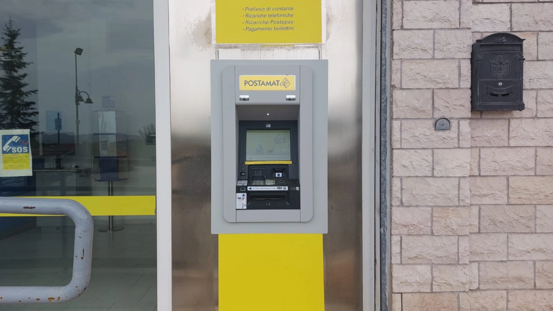 Poste Italiane: a Ferrazzano, Toro e Bagnoli del Trigno installati Atm Postamat di nuova generazione